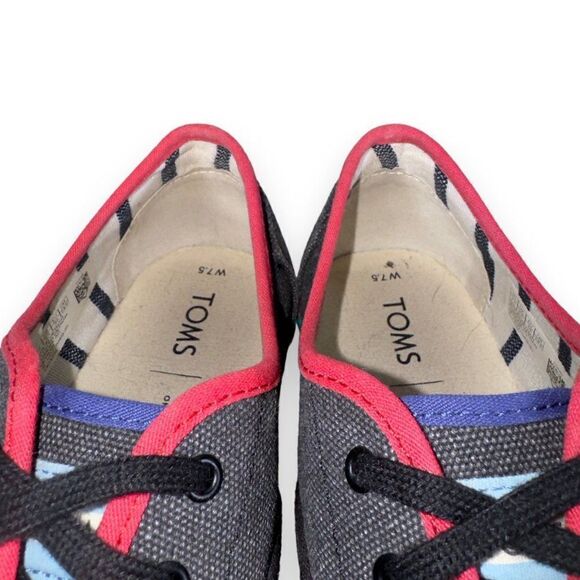 TOMS Venice Collection Cordones Boardwalk Platform Shoes Women's 7.5 - Picture 11 of 11